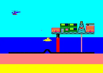 Rig Attack (UK) (1985) screen shot game playing